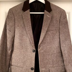 Brown blend blazer